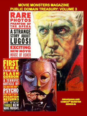 cover image of Movie Monsters Magazine Public Domain Treasury: Volume 3